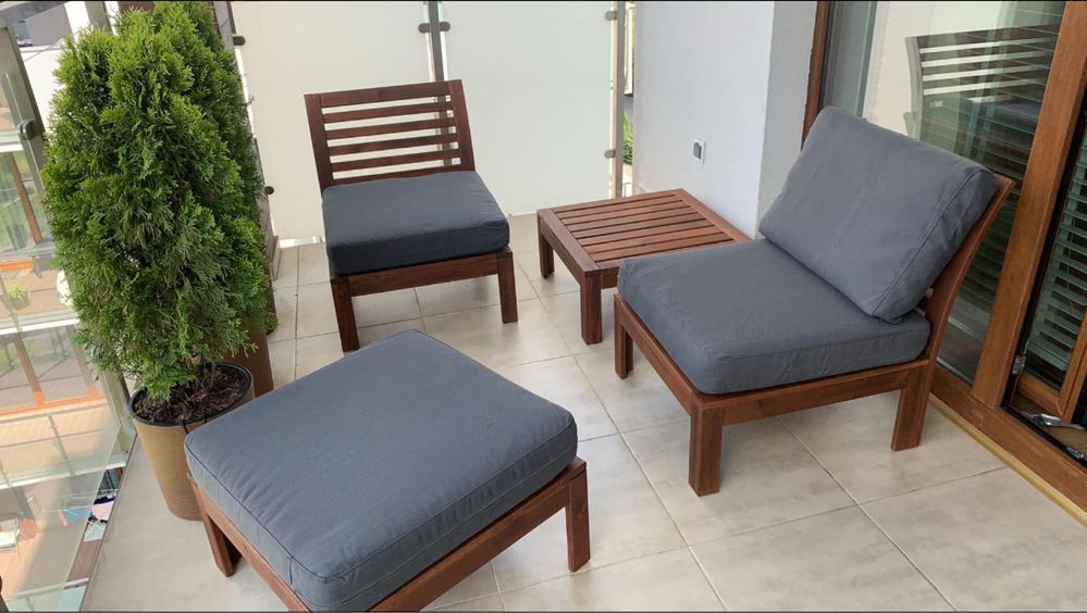 Meble ogrodowe/ balkonowe Ikea Nammaro stan idealny