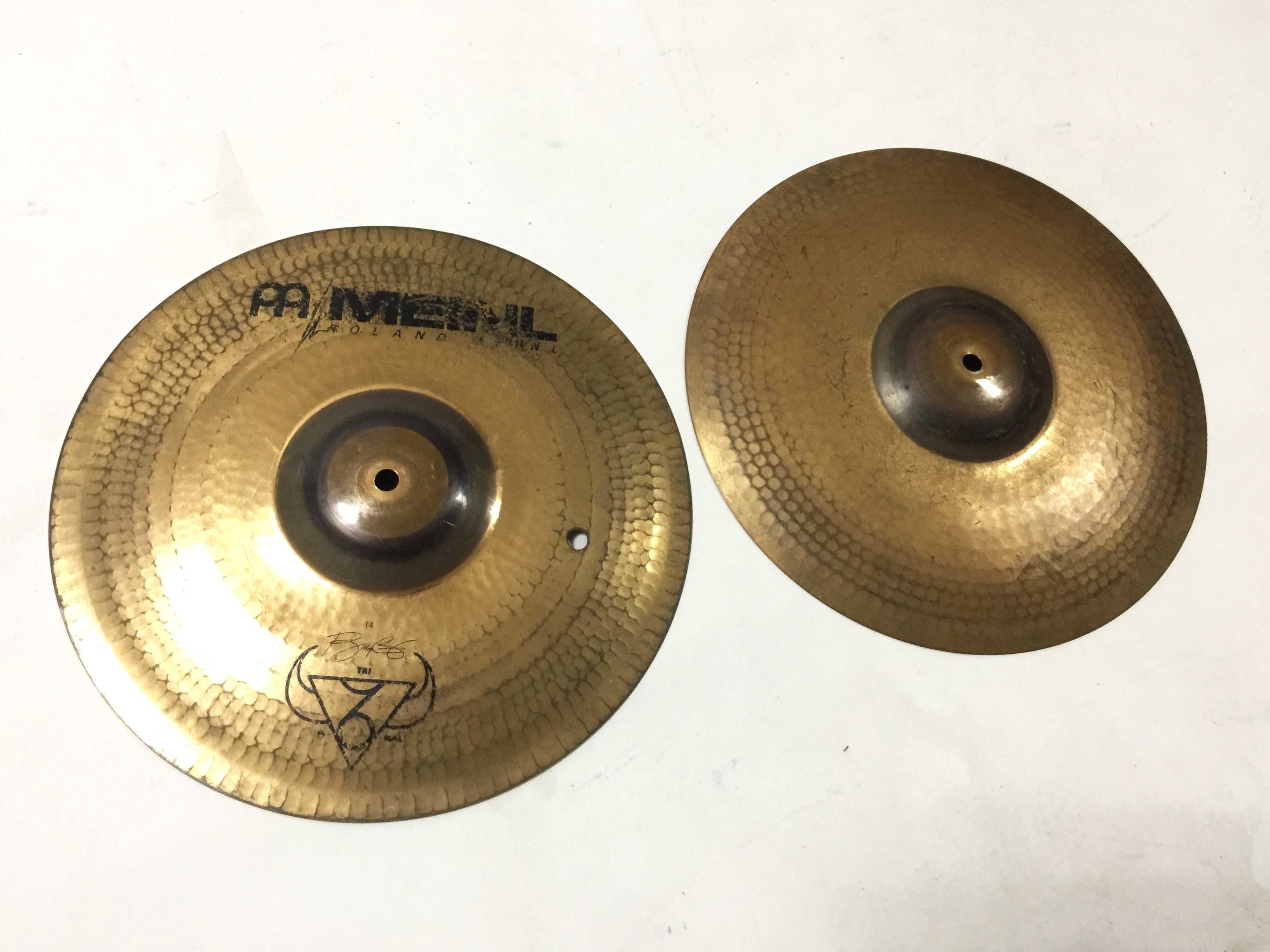 Meinl HI-HAT 14" BECKEN TRITONAL,Billy Cobham Signature!