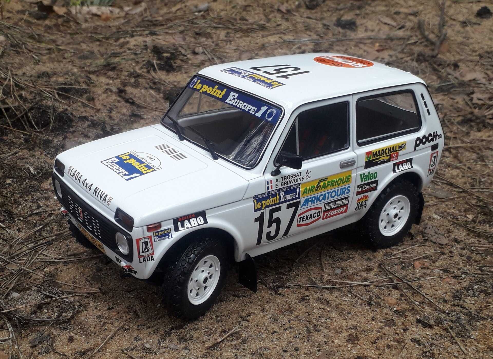 Solido Lada Niva rajd Dakar