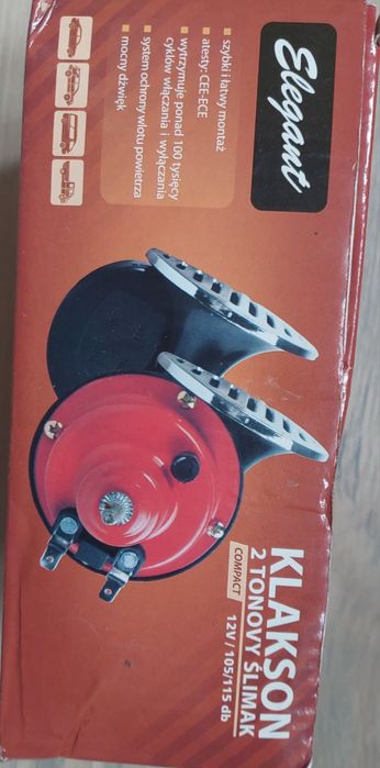 Звуковий автосигнал повітрянний Elegant