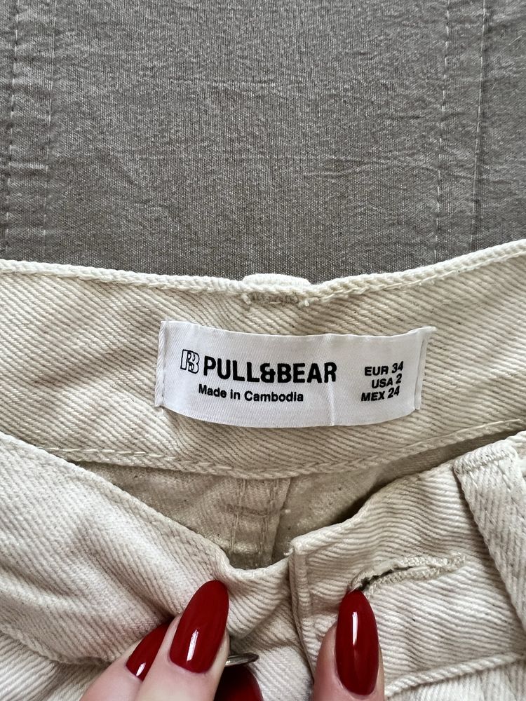 Шорти джинсові Pull&Bear