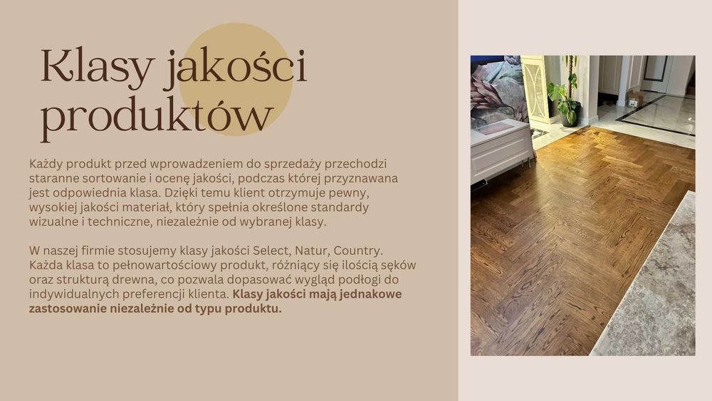 Deski warstwowe na ogrzewanie podłogowe parkiet dębowy panele