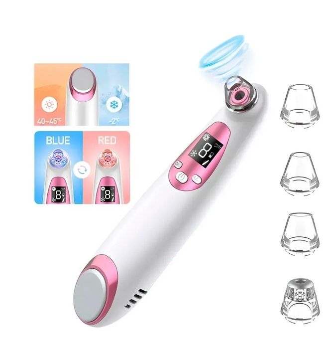 Вакуумний очищувач пор з вібраційним масажем.