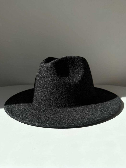 Вовняний капелюх Федора унісекс меланж LUXORA