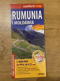 Rumunia i moldawia 1:800 000
