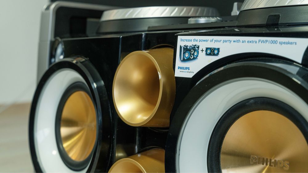 Głośnik Hi-Fi Philips FWP3200D/12 – 300W, USB, iPod/iPhone wieża