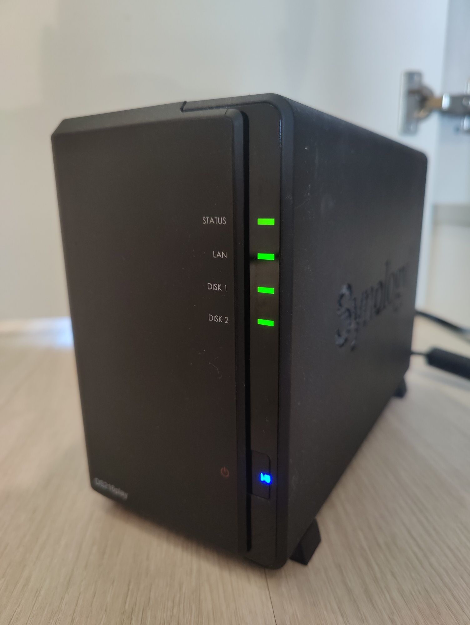 Serwer NAS Synology DS216play + 2x 2TB WD RED
