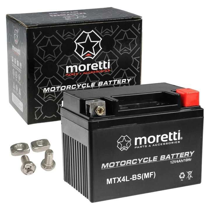 Akumulator motocyklowy agm 4Ah MTX4L-BS FTX4L-BS YTX4L-BS YTZ5S