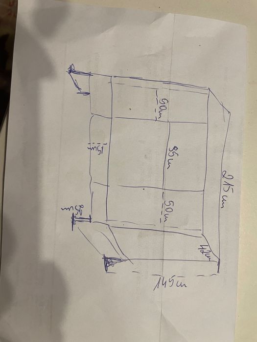 Witryna kredens szafa drewniana z motywami jeleni i lasu