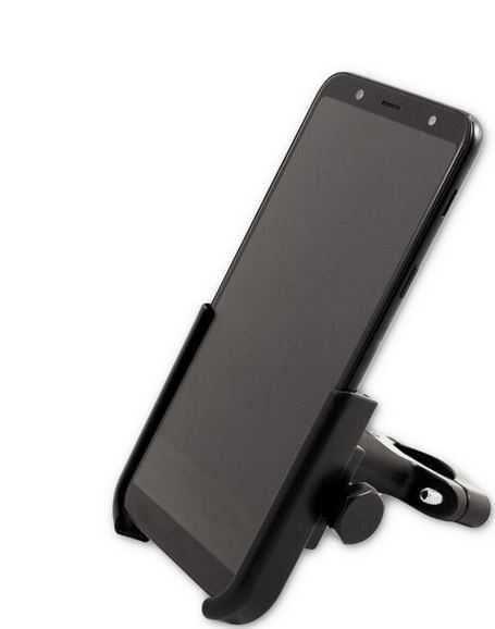 Suporte de Bicicleta ou Trotinete Giratório para Smartphone | Preto