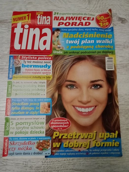 Czasopismo Tina 2007 r.