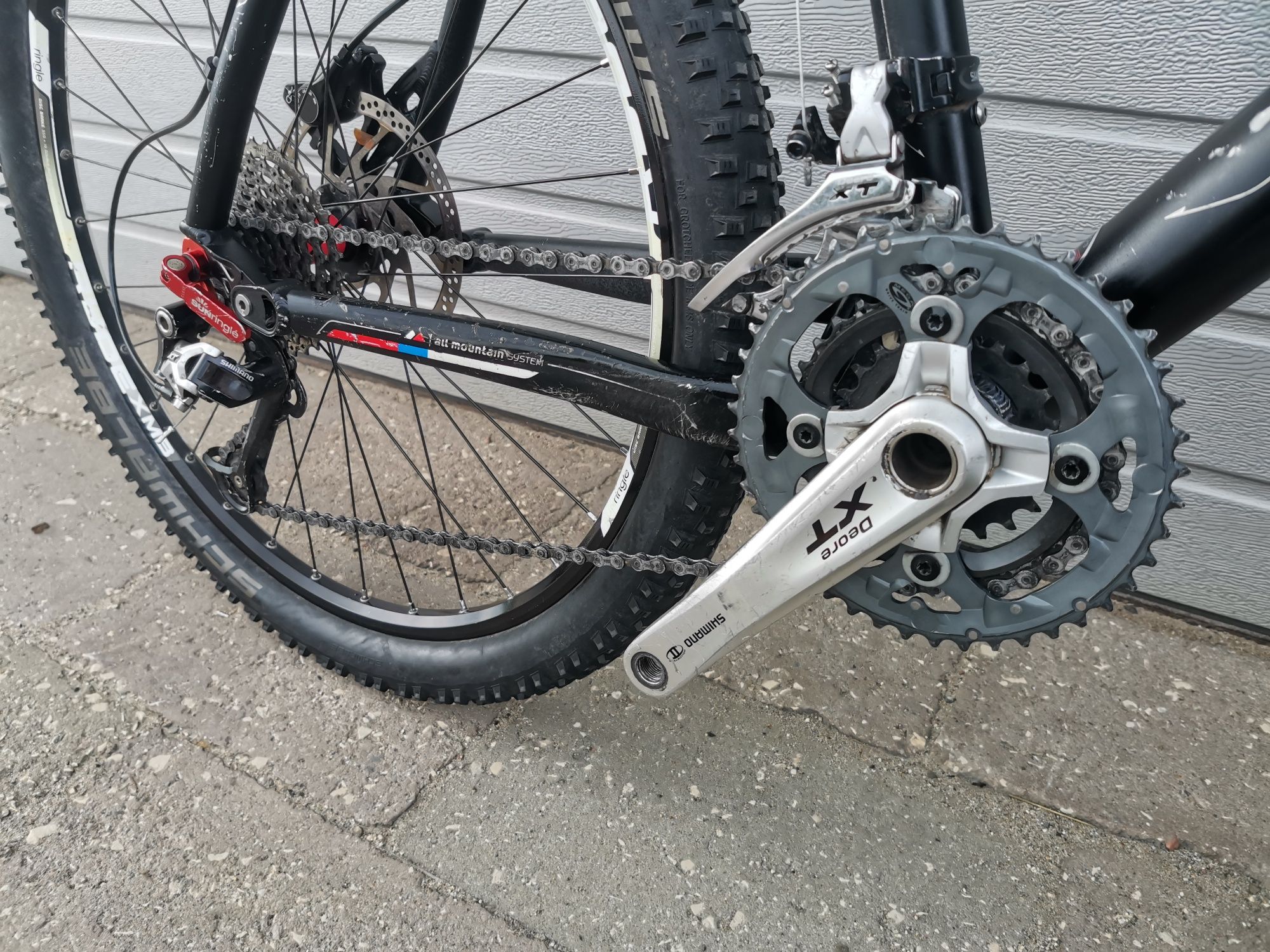 Велосипед Cube AMS 125 Fox Air Shimano Deore Xt Sun Ringle
