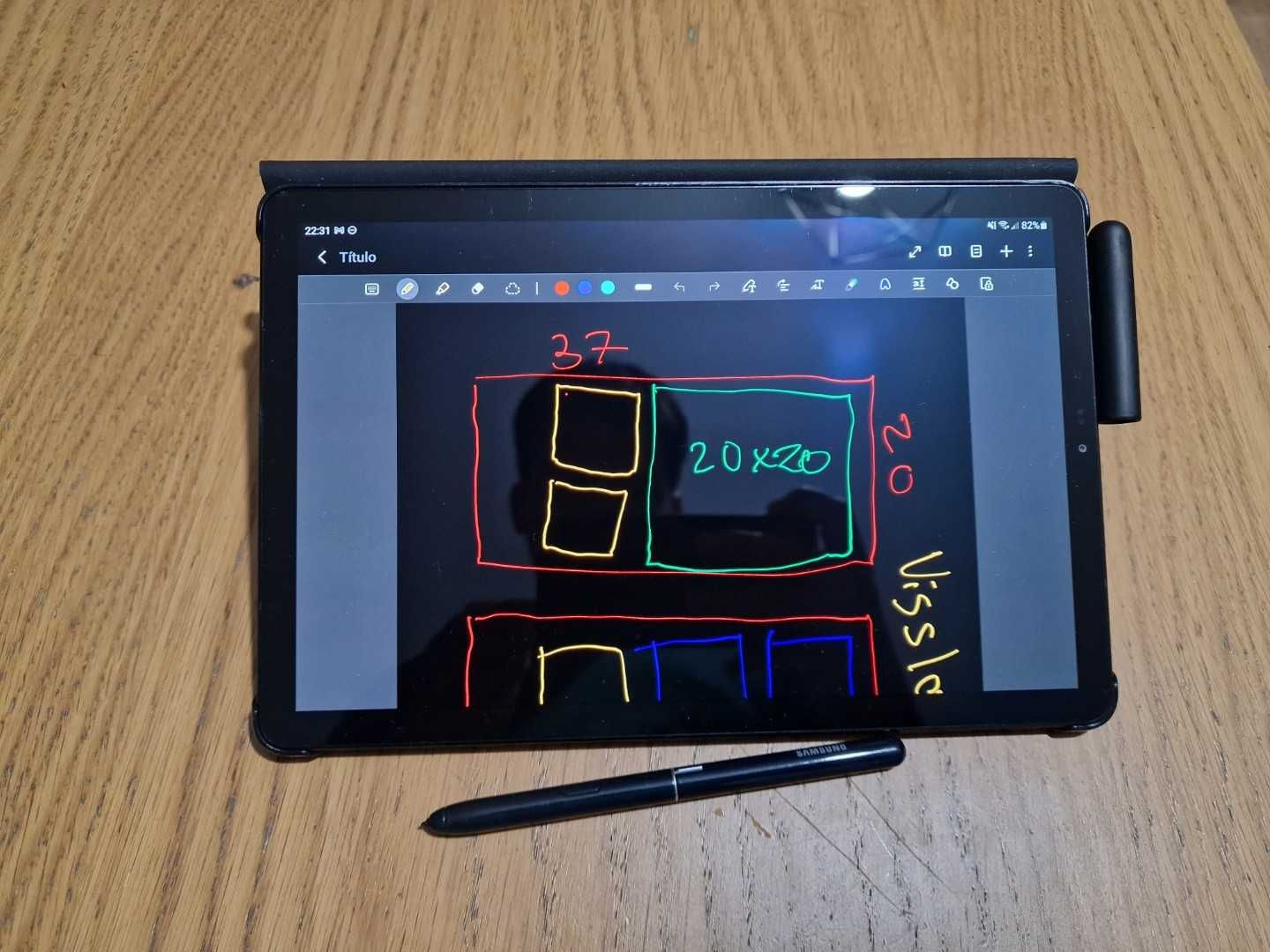 Samsung Galaxy Tab S4 LTE 10.5" OLED + S Pen + Etui Samsung