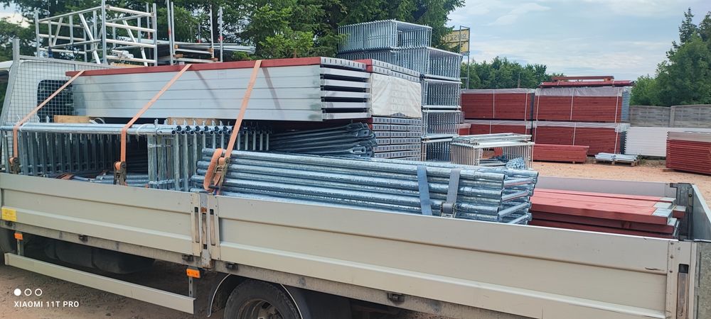 Rusztowania elewacyjne Plettac nowe 306m2