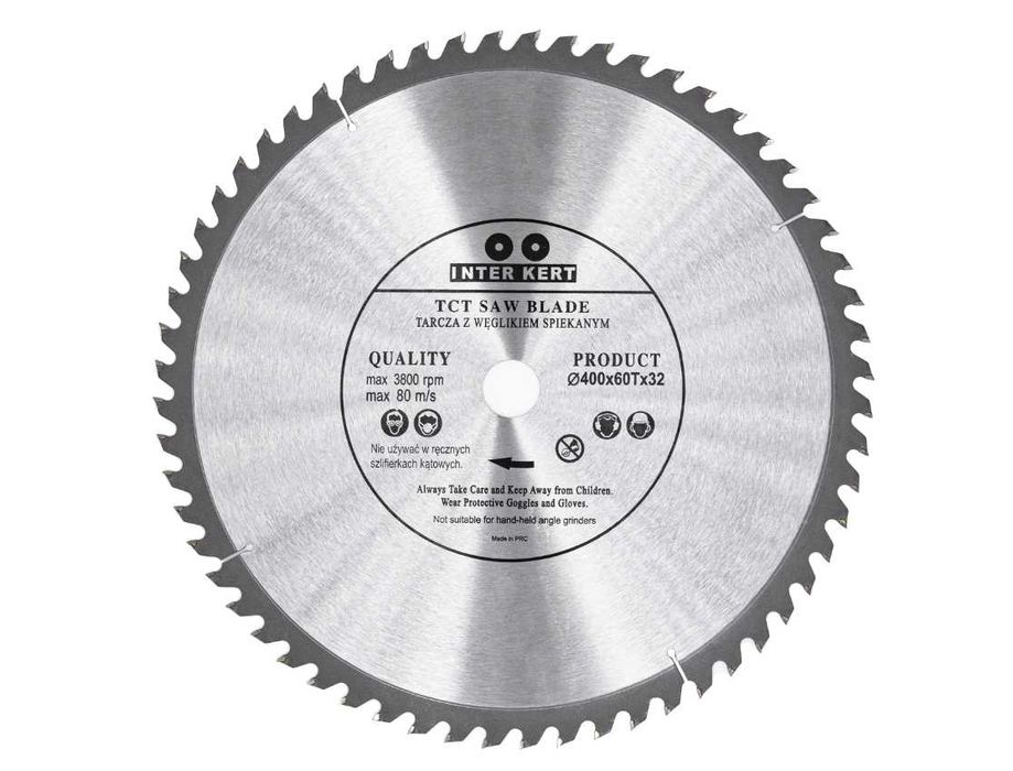 TARCZA PIŁA WIDIOWA Do Drewna 400x32mm 60T Widia