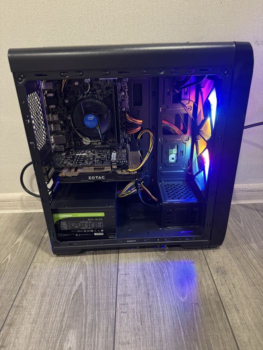 Ігровий ПК. GTX1060 6Gb, i3, DDR4 16Gb, SSD256, HDD500Gb, налаштований