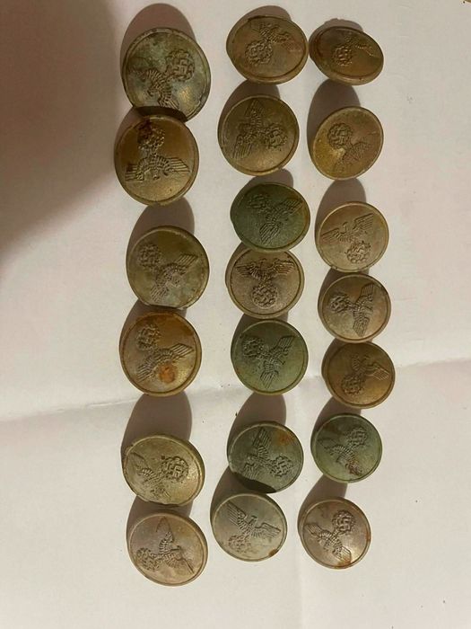 Guziki Niemieckie Deutsche Reichsbahn