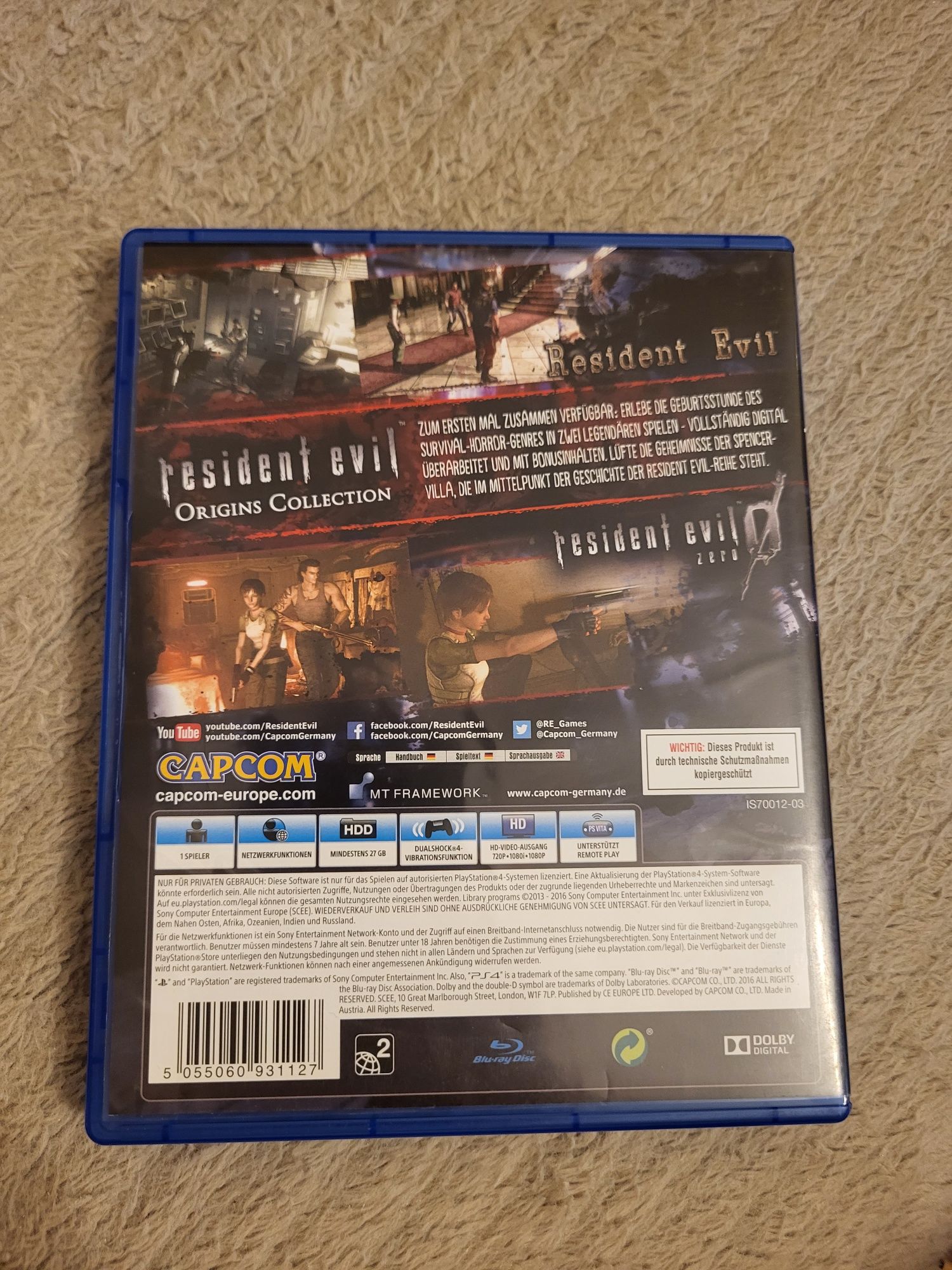 Resident Evil Origins Collection