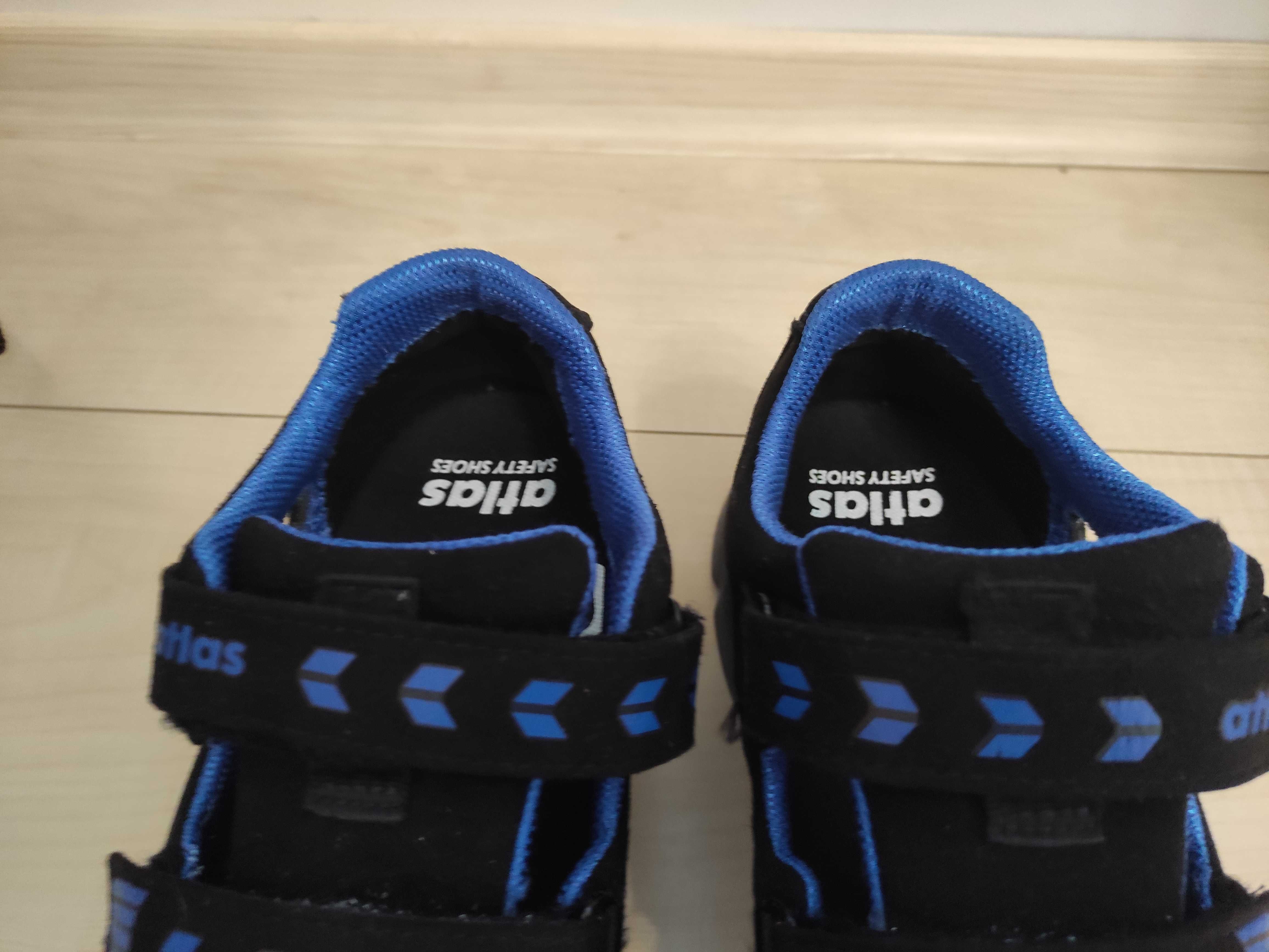 Męskie buty robocze Atlas ESD TX 360 S1 SRC r. 45 29 cm bdb