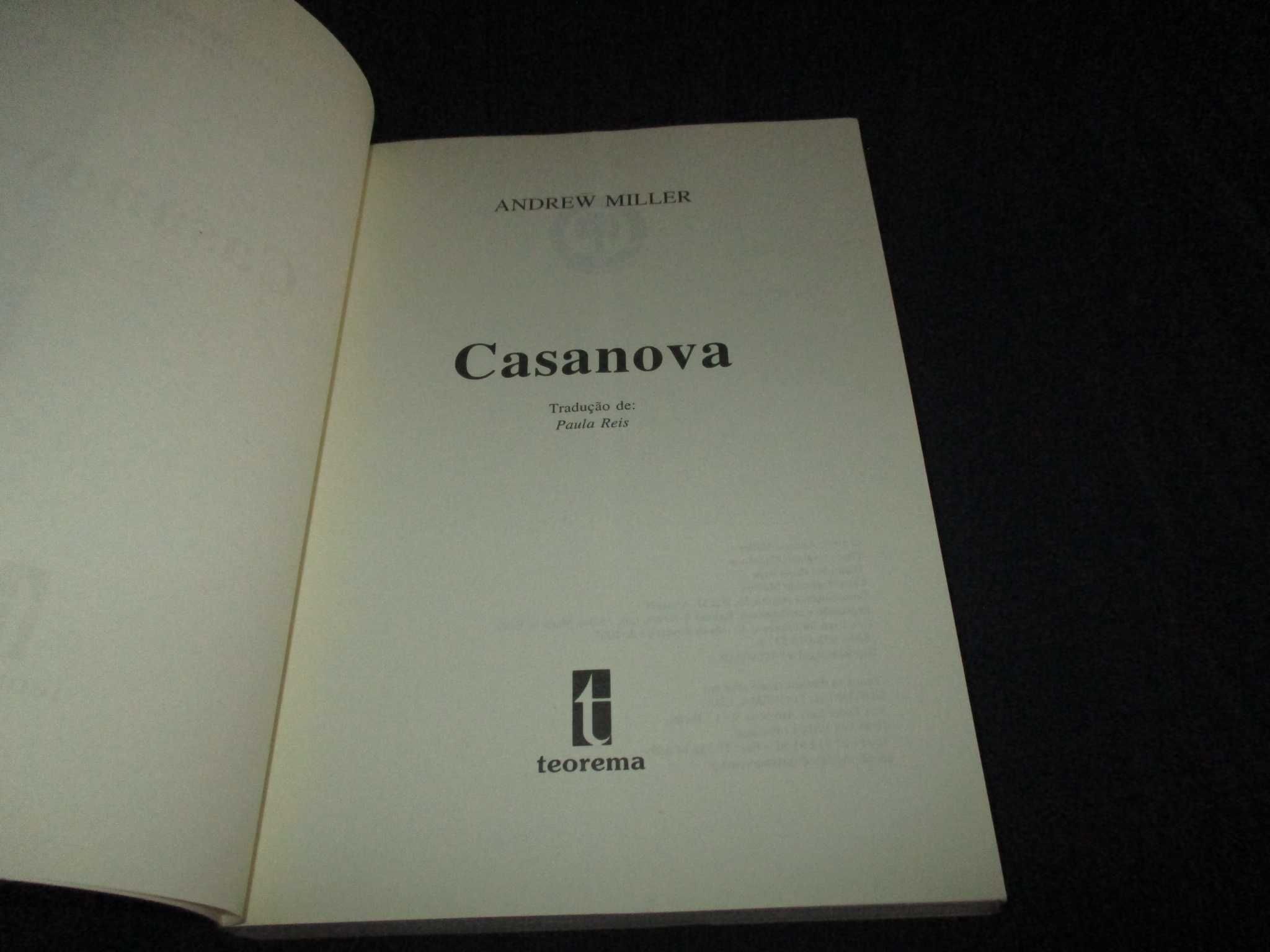 Livro Casanova Andrew Miller Teorema