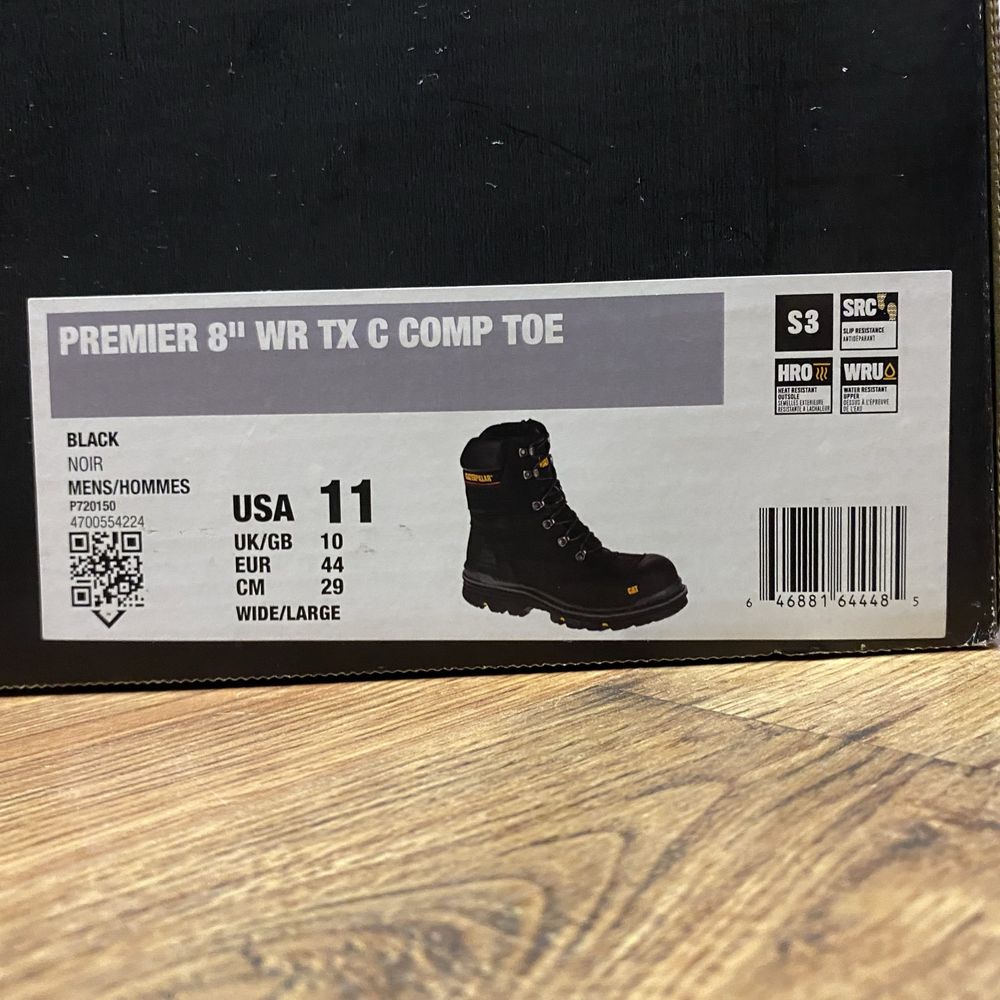 Ботинки CATerpillar Premier 8” Wr Tx C Comp Toe