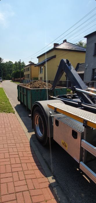 Wywóz gruz odpady ziemia   kontener kp7 kp5 Bytom Piekary Śl. Góry