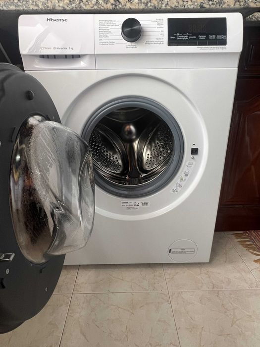 Máquina de Lavar Roupa HISENSE WFQP8014EVM (6 anos de garantia)