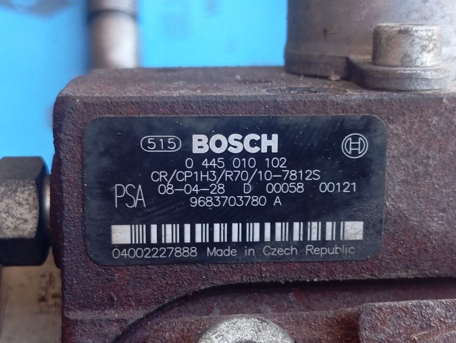 ТoпливнаBosch0 445 010 102 форсунки 04451100259 Focus2VolvoV50 1.6ТDCl