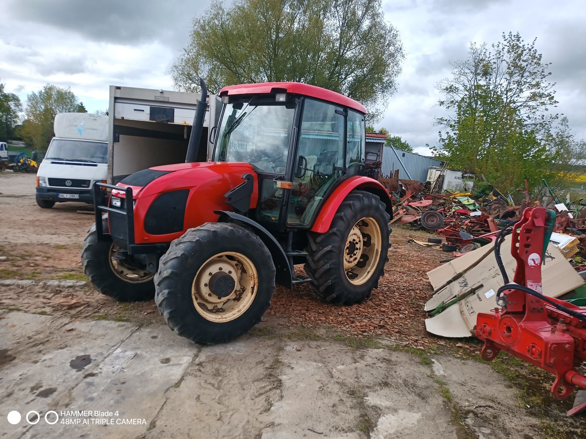 Zetor Proxima 7441 z turem sprowadzony brutto