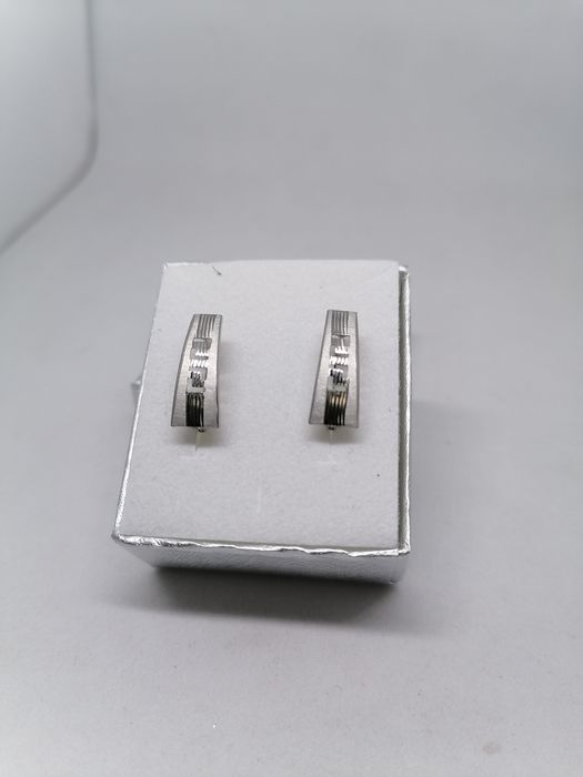 Srebrne kolczyki srebro 925 angielske zapięcie