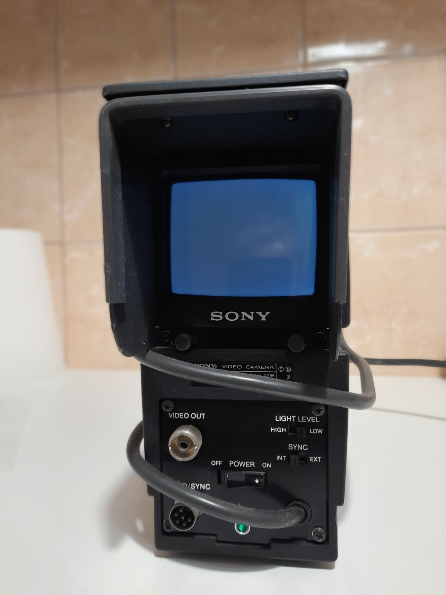 Sony video camera plus ernitec plus statyw