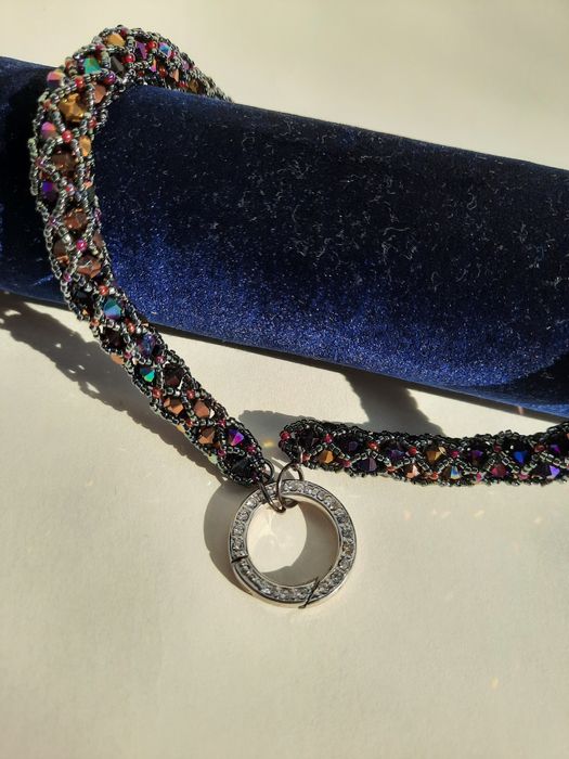 Naszyjnik z kamieni "Svarowski"