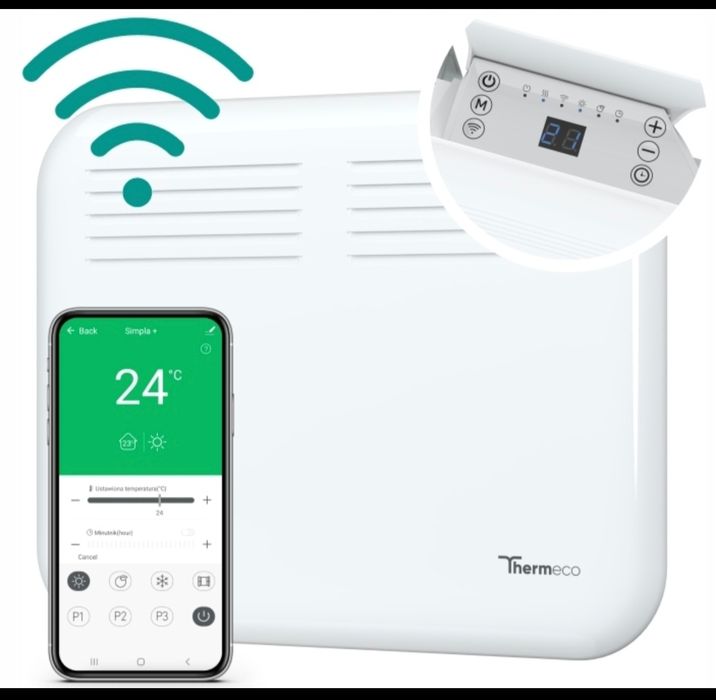 Grzejnik elektryczny Wi-Fi Tuya 500W