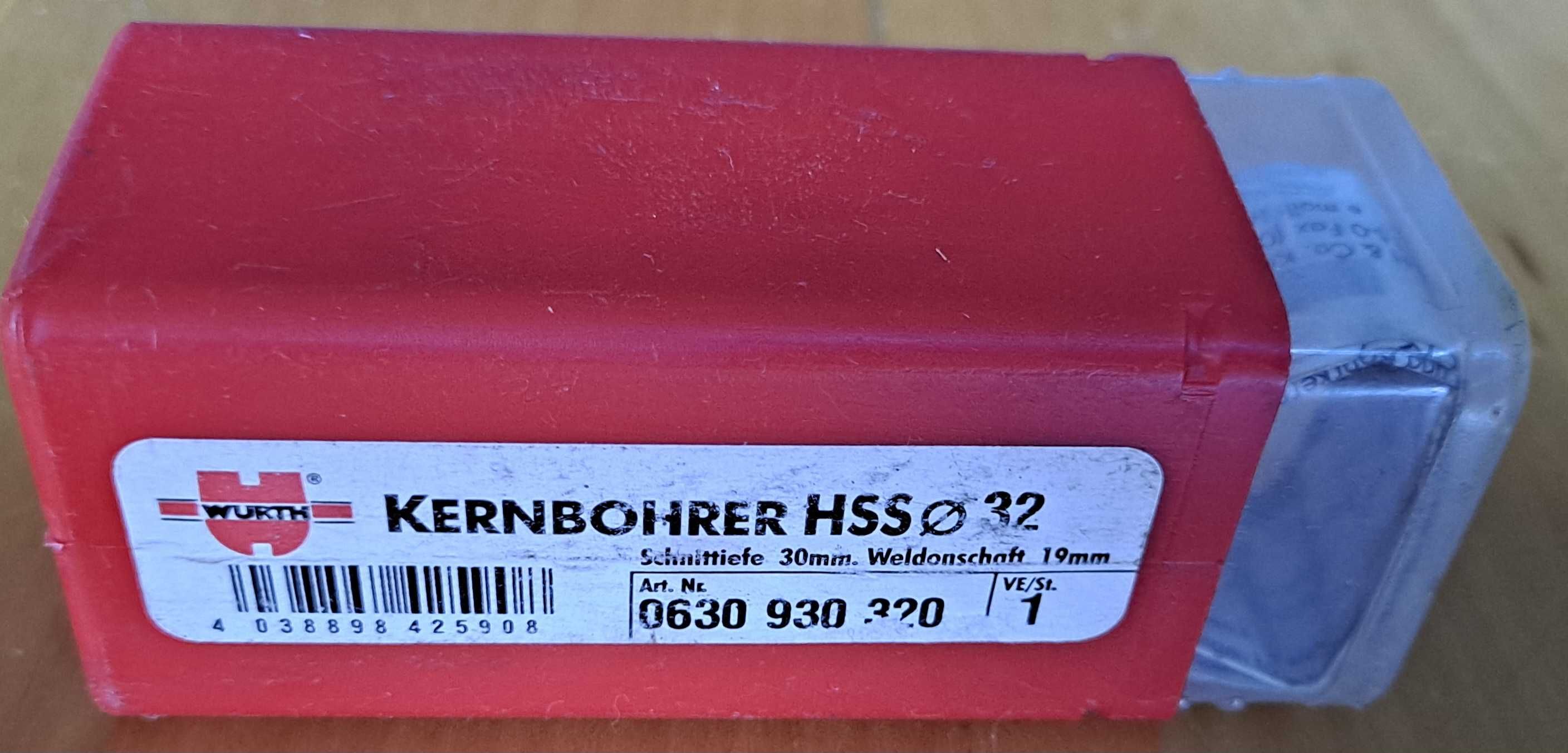 Frez trepanacyjny kernbohrer hss 32