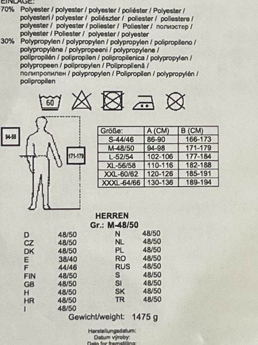 Nowe spodnie robocze ogrodniczki techniczne M/L kwf BHP termiczne