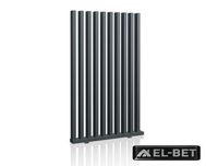 Ogrodzenia aluminiowe nowoczesne - segment pionowy - przęsło aluminium