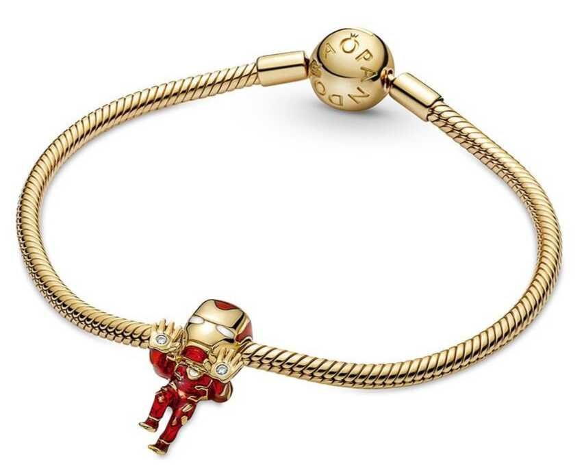 PANDORA Charms Iron Man, Marvel, Avengers MET/ kolekcja 2022