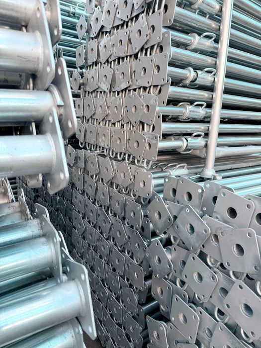 Stemple budowlane metalowe, podpory. Szalunki stropowe. Stęple, sztyce