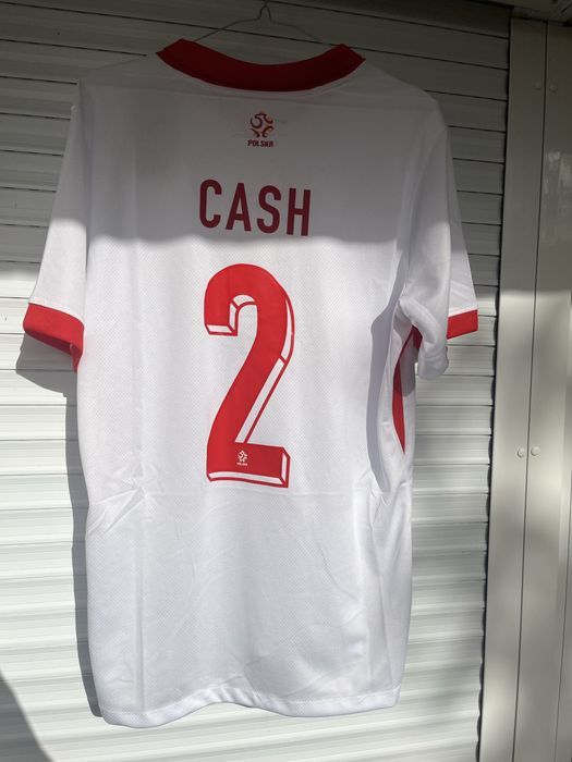 Koszulka Oficjalna meczowa Matty Cash 2 Reprezentacja Polski Nike