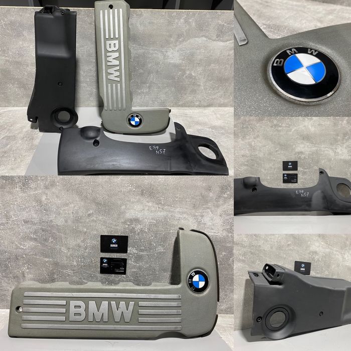 Декоративна Крышка Мотора BMW E39 M57 E53 Кришка БМВ Е39 М57 Е53