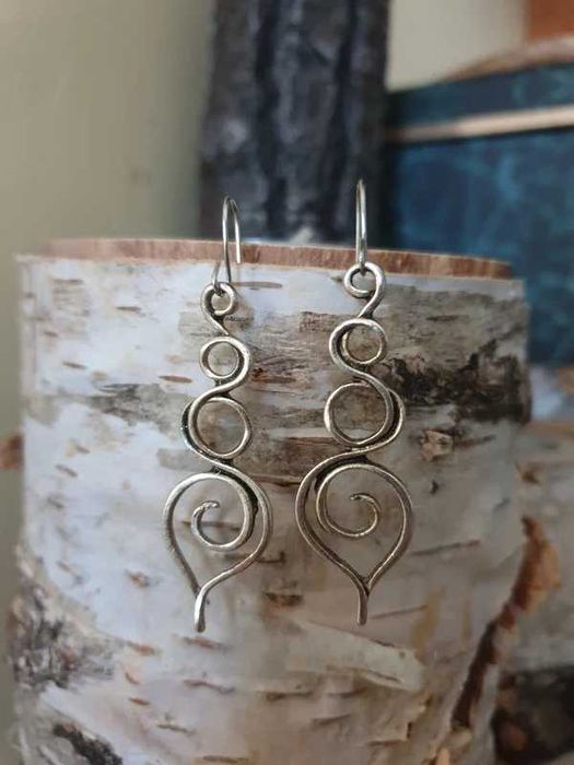 Kolczyki alternative vintage