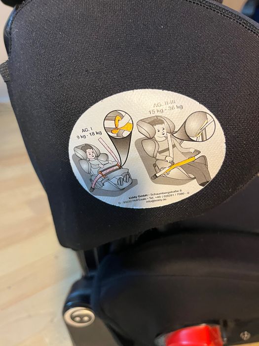 Детское авто кресло 9мес-4лет