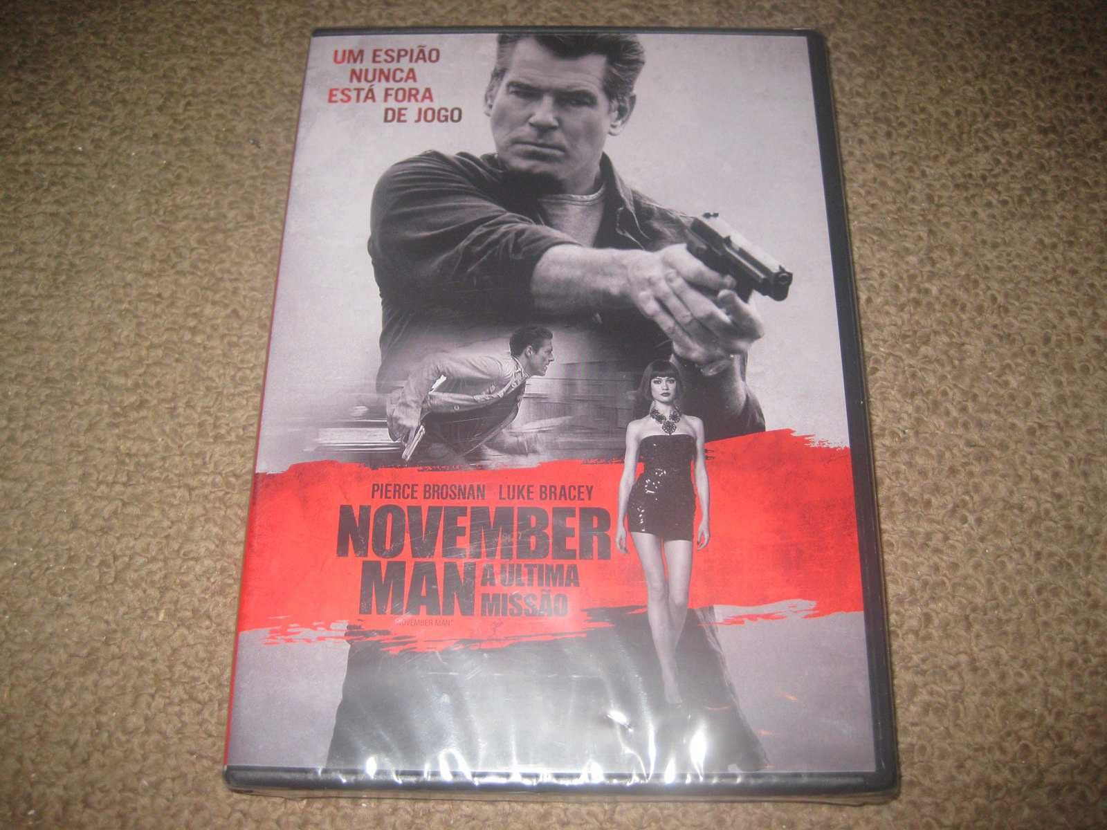 DVD "The November Man - A Última Missão" com Pierce Brosnan/Selado!