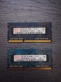Pamięć Hynix SO-DIMM DDR3 2x2Gb używana