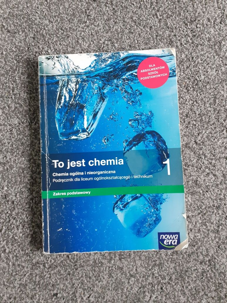 Podręcznik od chemii To jest chemia 1