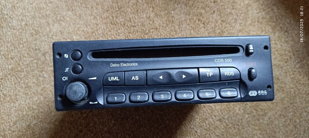 Auto radio original opel