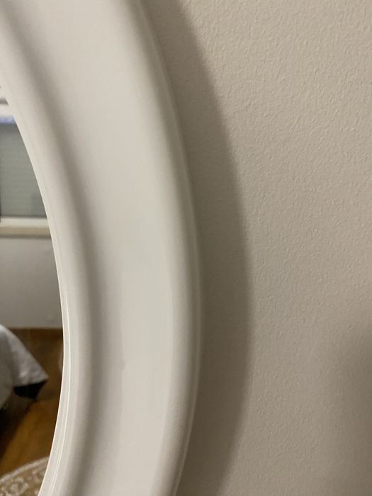 Espelho branco WC Novo