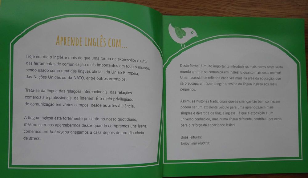 Aprender Inglês Com Pedro e O Lobo