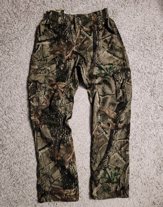 Spodnie myśliwskie funkcyjne outdoor kamuflaż
