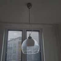 Lampa sufitowa szkło